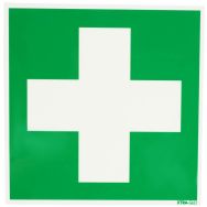 Panneau photoluminescent - ''Premiers secours'' - Rigide