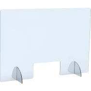 Panneau protection passe document hauteur 15cm - Paperflow