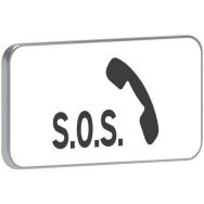 Panonceau M9e doté d'un poste d'appel d'urgence - Taliaplast