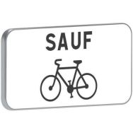Panonceau M9v2 sauf velo - Taliaplast