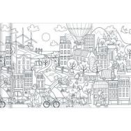 Papier spécial affiche Graffy Roll 90 g - Ville écologique