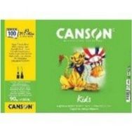 Paquet 100 feuilles dessin blanc 29,7x42cm 90g Canson Kids
