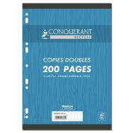 Paquet 50 copies doubles 90g 200 pages papier 100% recyclé