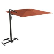 Parasol Astro Carbon 3,5 x 3,5 m sans volant - Scolaro