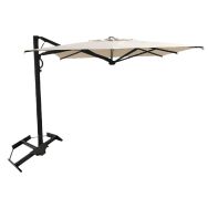 Parasol Astro Carbon 3 x 3 m sans volant - Scolaro