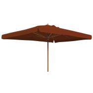 Parasol Palladio standard 3 x 3 m volant - Scolaro