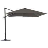 Parasol déporté ROMA inclinable manivelle alu/acier - Proloisirs