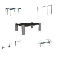 Parcours street workout - Metaluplast
