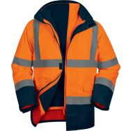Parka Haute Visibilite 5 en 1 SPEED - Delta Plus