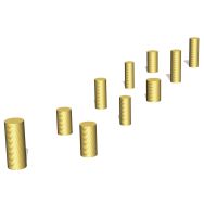 Pas de geant ( 10 plots ) - scellement direct