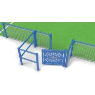 Passage PMR - barrière anti-cycle - modèle indépendant - Metaluplast
