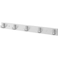 Patère avec 5 bipatères aluminium - Gardelux