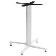 Pied pour table fixe Domino colonne carrée - S.CAB
