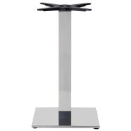 Pied avec base et colonne carrées 80 mm pour table Tiffany - S.CAB