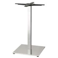 Pied avec base et colonne carrées pour table Tiffany - S.CAB