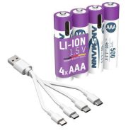 Pile Accu lithium rechargeable - Ansmann