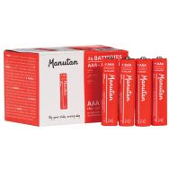 Pile alcaline AAA/LR03 non rechargeable- lot de 24