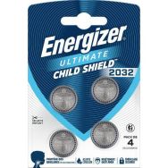 Piles miniatures Ultimate Lithium CR2032 BP4