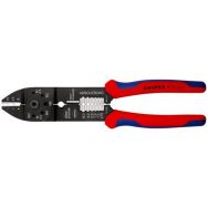 Pince à sertir brunie avec gaines bi-matière 230 mm _ 97 21 215