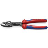 Pince multiprise frontale Twingrip 200mm tête polie