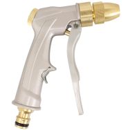 Pistolet d'arrosage métal & laiton - Jet réglable
