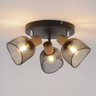 Plafonnier métal OTTAWA H16,5 cm - Corep