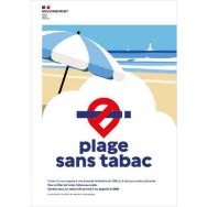 Plage sans tabac PVC - Kaptorama