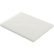 Planche PEHD 500 - 40x30x2cm - Blanc