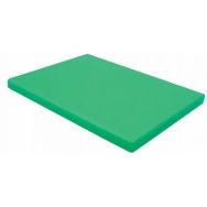 Planche à découper lisse -Vert  - 400x300x20