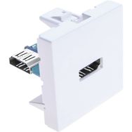 Plastron 45x45 HDMI coudé