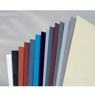 Plat de couverture A4 grain cuir - Ivoire - GBC - 25 pièces
