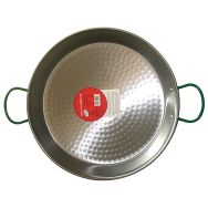Plat paëlla acier poli d.46cm 0146