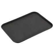Plateau en polypropylène 51x38 cm noir