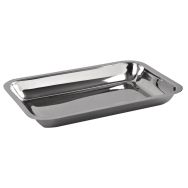 Plateau inox 35 x 26 x 4 cm