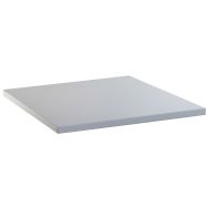 Plateau résine 36x36E (LxPxH) 717x725x22mm -lista
