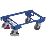 Plateau roulant modulaire Euro avec douilles cornières