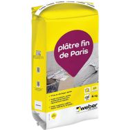 Plâtre fin de Paris - Weber 4 kg