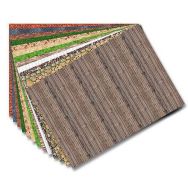 Pochette 13 feuilles papier decor construction 80g 50x70 cm
