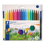 Pochette 20 feutres assortis Staedtler