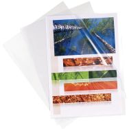 Sachet de 10 pochettes coin lisse A4  - Exacompta