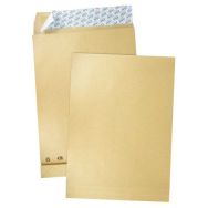 Pochette kraft armé brun - À soufflet - Paquet de 50 - GPV Pack'n Post