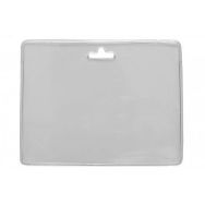 Pochette porte-badge souple en PVC - Horizontal
