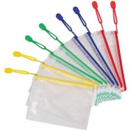Pochette renforcée à zip - A6 - Paysage - Assorti