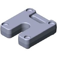Poids de lestage pour stand pliant - 14 kg fonte