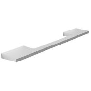 Poignée barre rectangulaire moderne en zamak - Cime
