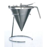 Poignée complète pour entonnoir - Inox