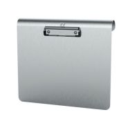 Porte-bloc A4 alu - paysage - pince inox - Maul