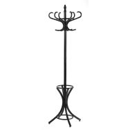 Porte-manteau Bistro bois noir h185 cm