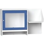 Porte document avec étagère pour poste informatique