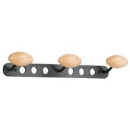 Portemanteau Aloès - Nbr patère : 3 - Aluminium
